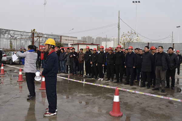 集团市政工程建设管理中心召开冬季消防应急演练活动