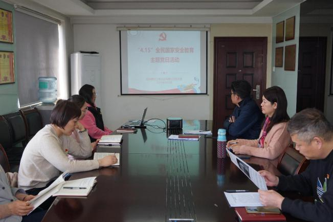 咨询团支部召开“4.15”全民国家安全教育主题党日活动